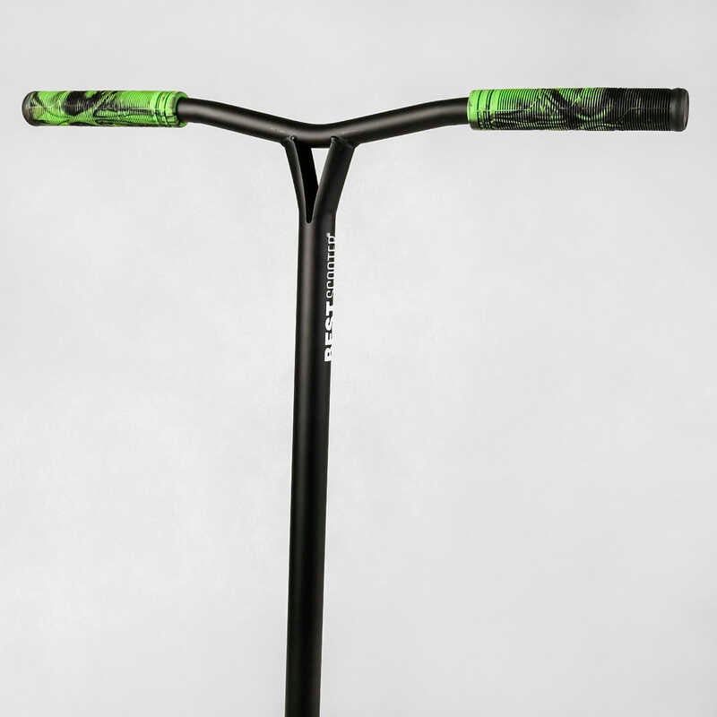 Самокат трюковий "Best Scooter" FEAR, SCS-система, ПЕГИ, алюмінієвий диск та дека, колеса PU, d=115 мм, ширина керма 58 см фото 6 Самокат трюковий "Best Scooter" FEAR, SCS-система, ПЕГИ, алюмінієвий диск та дека, колеса PU, d=115 мм, ширина керма 58 см фото 6