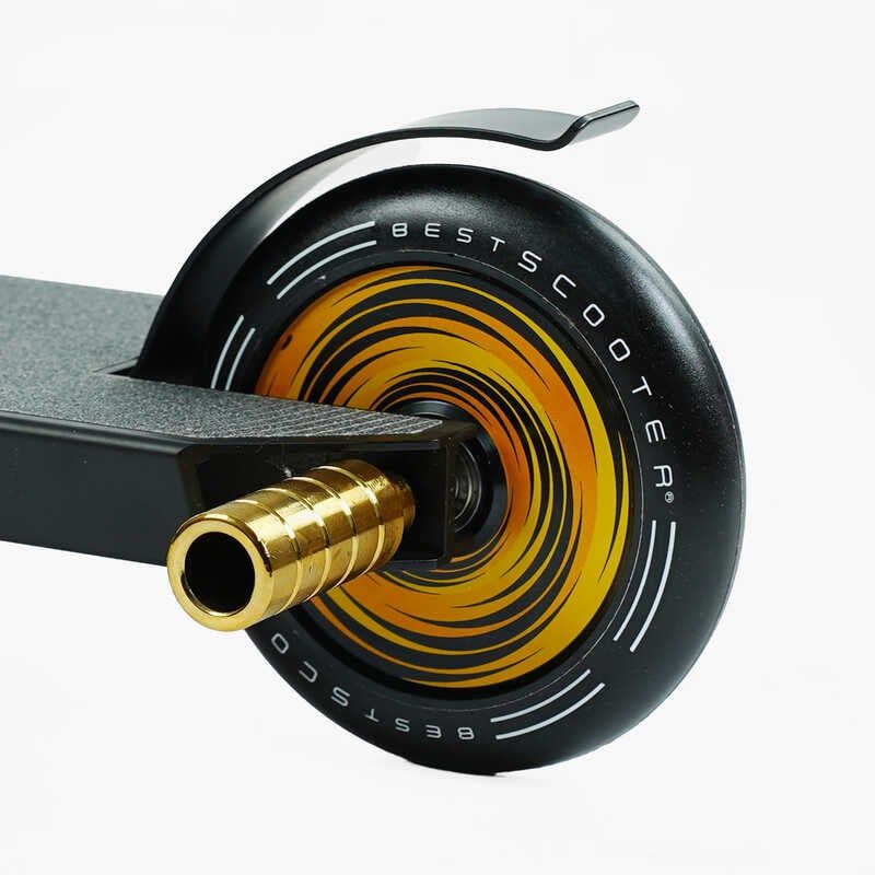Самокат трюковий "Best Scooter. Portal" (HIC-система, ПЕГИ, алюмінієвий диск та дека, колеса PU, d=120 мм, ширина керма 58 см) фото 6 Самокат трюковий "Best Scooter. Portal" (HIC-система, ПЕГИ, алюмінієвий диск та дека, колеса PU, d=120 мм, ширина керма 58 см) фото 6