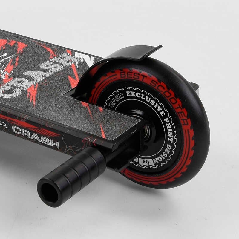 Самокат трюковий "Best Scooter. CRASH" (HIC-система, ПЕГИ, алюмінієвий диск і дека, колеса 110 мм PU, ширина керма - 57 см, в коробці) фото 6 Самокат трюковий "Best Scooter. CRASH" (HIC-система, ПЕГИ, алюмінієвий диск і дека, колеса 110 мм PU, ширина керма - 57 см, в коробці) фото 6