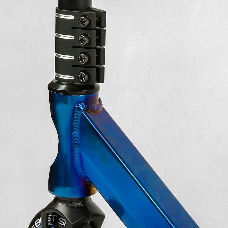 Самокат трюковий "Best Scooter. Kraken" (HIC-система, ПЕГИ, алюмінієвий диск та дека, АНОДОВАНИЙ, колеса PU 110мм, ширина керма 58 см) фото 6 Самокат трюковий "Best Scooter. Kraken" (HIC-система, ПЕГИ, алюмінієвий диск та дека, АНОДОВАНИЙ, колеса PU 110мм, ширина керма 58 см) фото 6