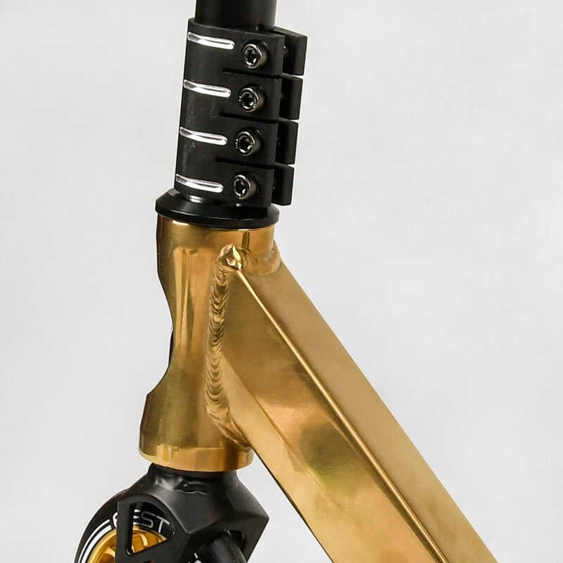 Самокат трюковий "Best Scooter. Kraken" (HIC-система, ПЕГИ, алюмінієвий диск та дека, АНОДОВАНИЙ, колеса PU 110 мм, ширина керма 58 см) фото 6 Самокат трюковий "Best Scooter. Kraken" (HIC-система, ПЕГИ, алюмінієвий диск та дека, АНОДОВАНИЙ, колеса PU 110 мм, ширина керма 58 см) фото 6