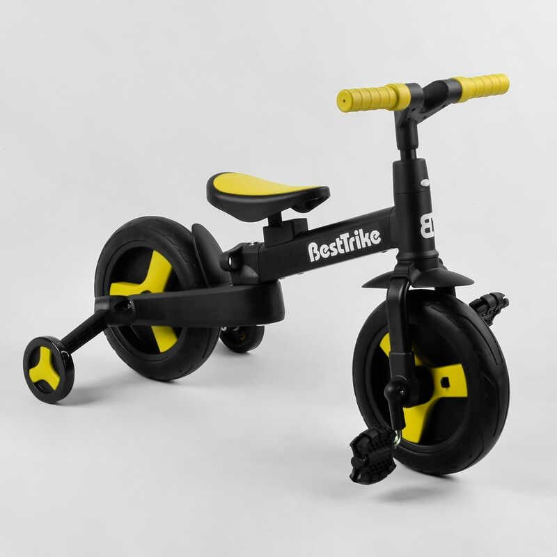Велосипед-трансформер "Best Trike" (колеса PU 10'', родительская ручка, съемные педали) фото 6 Велосипед-трансформер "Best Trike" (колеса PU 10'', родительская ручка, съемные педали) фото 6