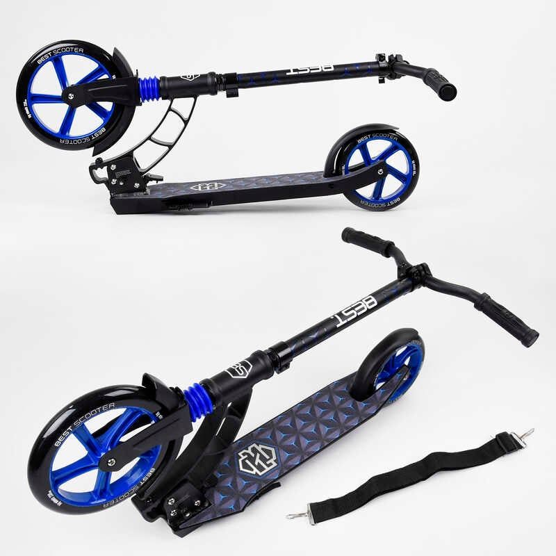 Самокат двоколісний "Best Scooter" (колеса PU, d переднього колеса - 23 см, d заднього колеса - 18 см, 1 амортизатор передній) фото 6 Самокат двоколісний "Best Scooter" (колеса PU, d переднього колеса - 23 см, d заднього колеса - 18 см, 1 амортизатор передній) фото 6