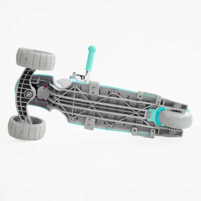 Самокат 5в1 "Best Scooter", з ДОП. КОЛЕСАМИ, захисний бампер, PU колеса зі світлом, в коробці фото 6 Самокат 5в1 "Best Scooter", з ДОП. КОЛЕСАМИ, захисний бампер, PU колеса зі світлом, в коробці фото 6