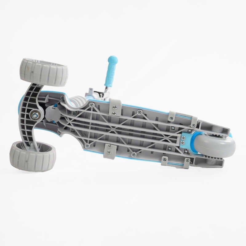 Самокат 5в1 "Best Scooter", з ДОП. КОЛЕСАМИ, захисний бампер, PU колеса зі світлом, в коробці фото 6 Самокат 5в1 "Best Scooter", з ДОП. КОЛЕСАМИ, захисний бампер, PU колеса зі світлом, в коробці фото 6