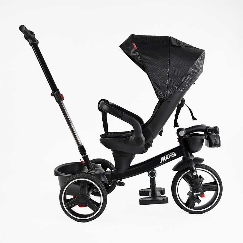 Велосипед "BestTrike Marco" поворотне сидіння, складне кермо, колеса з прогумованим PU, кошик, телескопічна ручка, фара музична фото 6 Велосипед "BestTrike Marco" поворотне сидіння, складне кермо, колеса з прогумованим PU, кошик, телескопічна ручка, фара музична фото 6