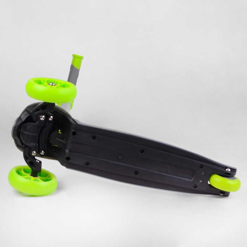 Самокат триколісний LK-70111 Best Scooter (4) СВІТЛО ДЕКИ, КОЛІС І ДИСКІВ, знімне кермо, передні колеса PU 120х35мм, задні колеса PU 80х30мм фото 6 Самокат триколісний LK-70111 Best Scooter (4) СВІТЛО ДЕКИ, КОЛІС І ДИСКІВ, знімне кермо, передні колеса PU 120х35мм, задні колеса PU 80х30мм фото 6