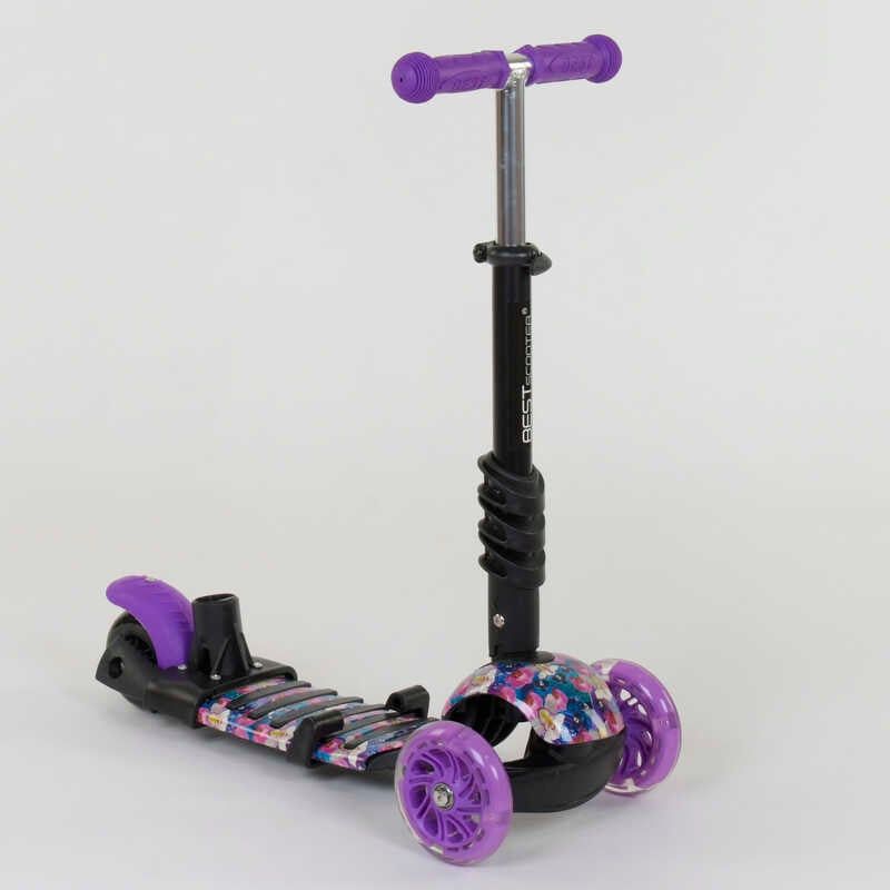 Самокат 5в1 19870 (1) Best Scooter, АБСТРАКЦІЯ, PU колеса, ПІДСВІЧУВАННЯ КОЛІС, в коробці фото 6 Самокат 5в1 19870 (1) Best Scooter, АБСТРАКЦІЯ, PU колеса, ПІДСВІЧУВАННЯ КОЛІС, в коробці фото 6