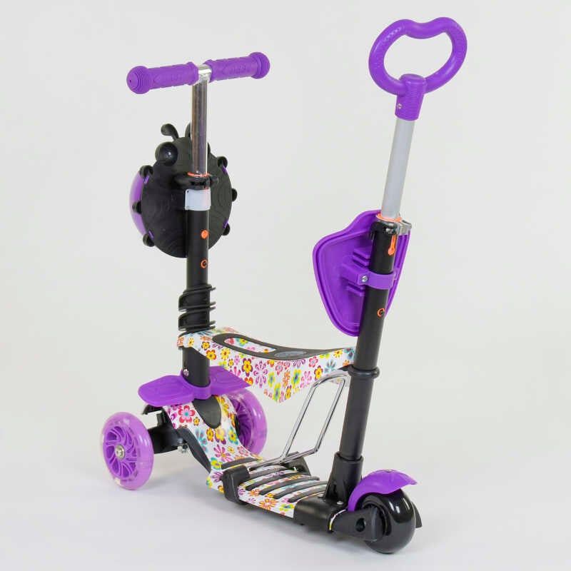 Самокат 5в1 97240 (1) Best Scooter, АБСТРАКЦІЯ, PU колеса, ПІДСВІЧУВАННЯ КОЛІС, в коробці фото 6 Самокат 5в1 97240 (1) Best Scooter, АБСТРАКЦІЯ, PU колеса, ПІДСВІЧУВАННЯ КОЛІС, в коробці фото 6