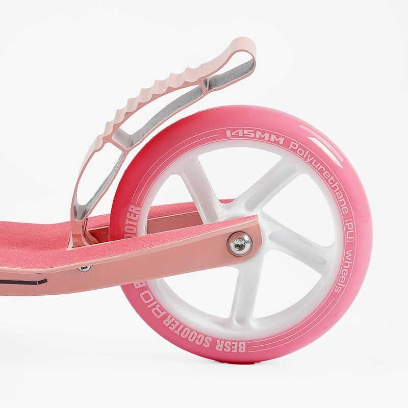 Самокат двухколесный Best Scooter R - 23617 (4) колеса PU 145мм, передний амортизатор, алюминиевый тормоз, в коробке фото 6 Самокат двухколесный Best Scooter R - 23617 (4) колеса PU 145мм, передний амортизатор, алюминиевый тормоз, в коробке фото 6