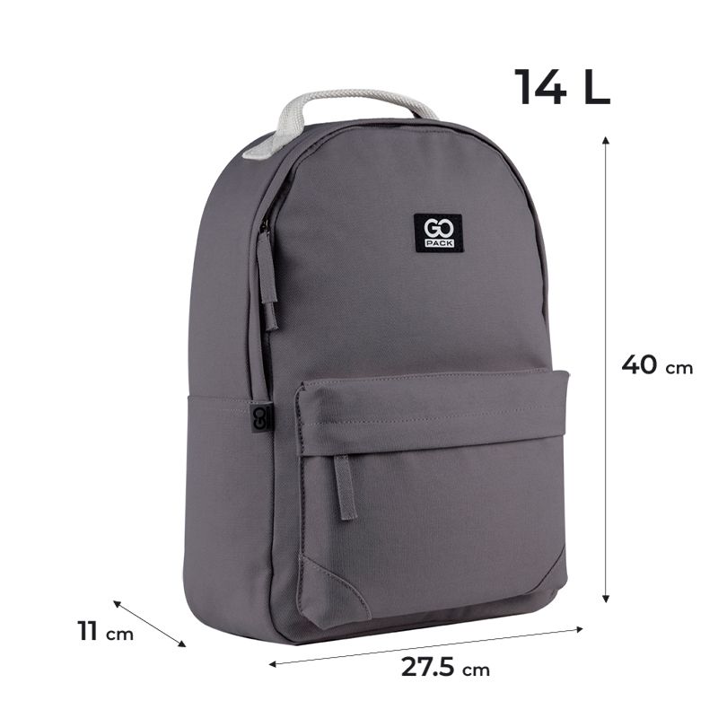 Рюкзак GoPack Education Teens 147 сірий фото 6 Рюкзак GoPack Education Teens 147 сірий фото 6