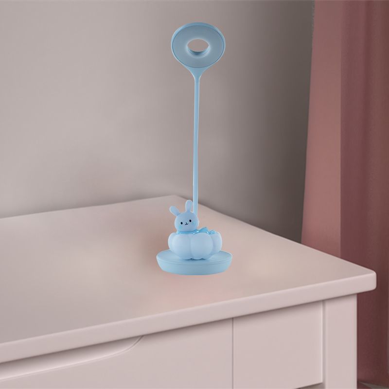 Настільна лампа LED з акумулятором Cloudy Bunny, блакитний фото 6 Настільна лампа LED з акумулятором Cloudy Bunny, блакитний фото 6