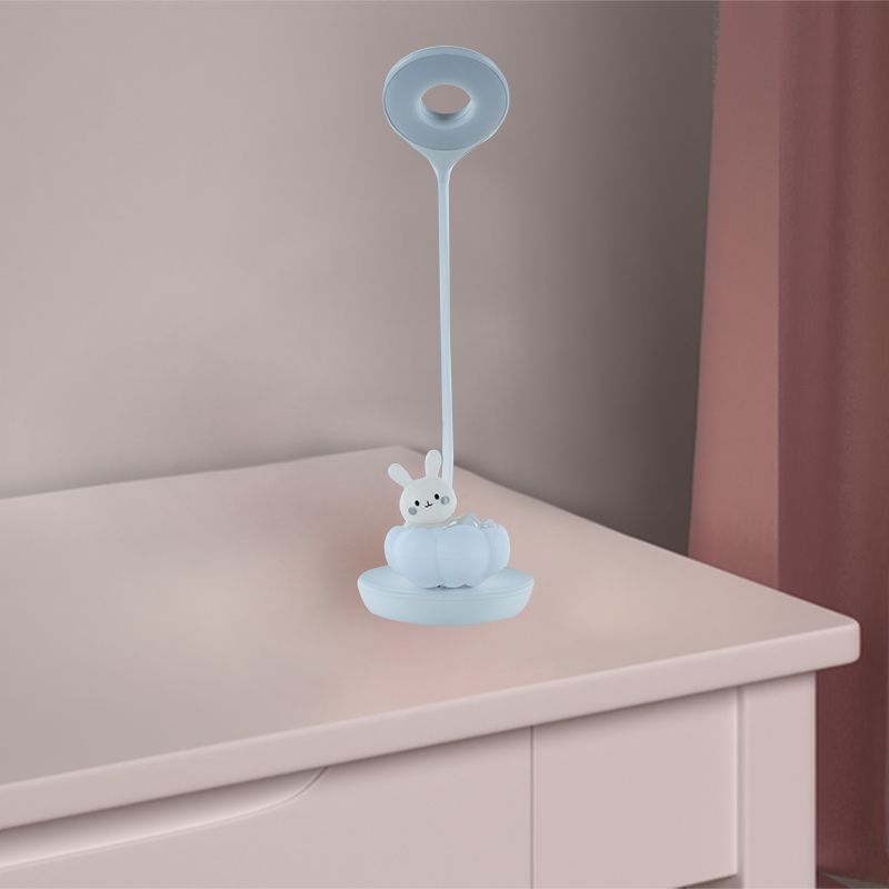 Настільна лампа LED з акумулятором Cloudy Bunny, білий фото 6 Настільна лампа LED з акумулятором Cloudy Bunny, білий фото 6