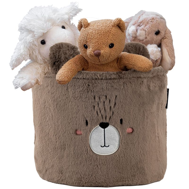 Кошик для зберігання 3100 Sweet Bear 30х25 см, плюшевий  фото 6
