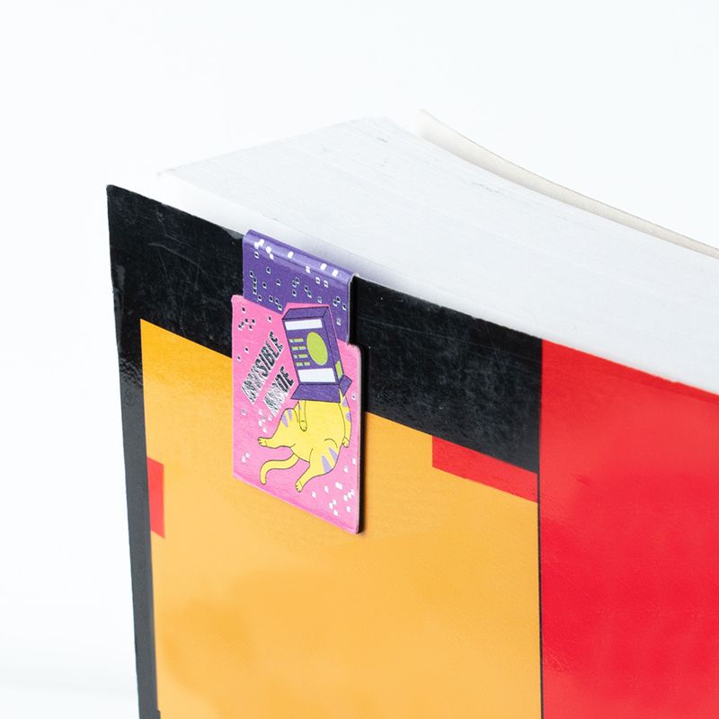 Набір магнітних закладок з фігурними скріпками Cat  фото 6 Набір магнітних закладок з фігурними скріпками Cat  фото 6