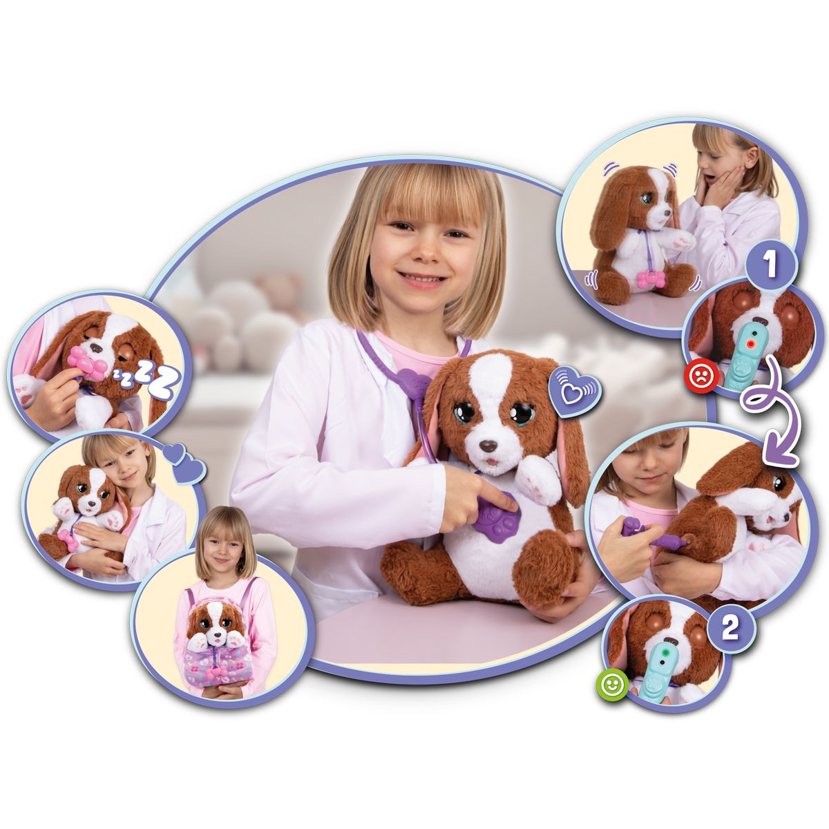 Інтерактивний ігровий набір Baby Paws – Цуценя у ветеринара  фото 6