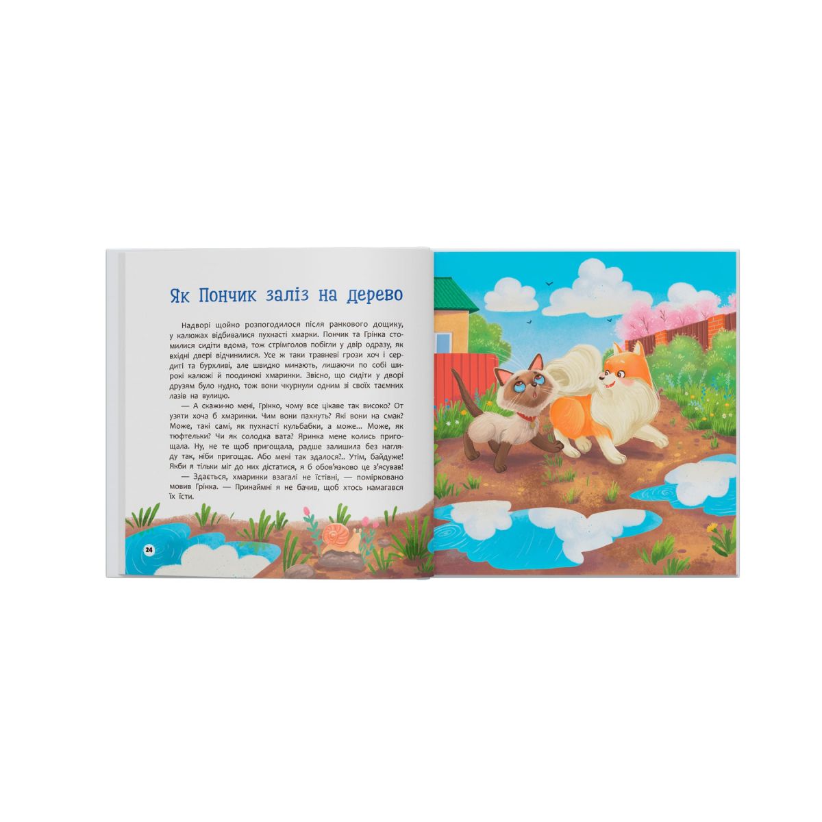 Книга "Хвостаті пригоди.  Пончик та Грінка вчаться дружити"  фото 6