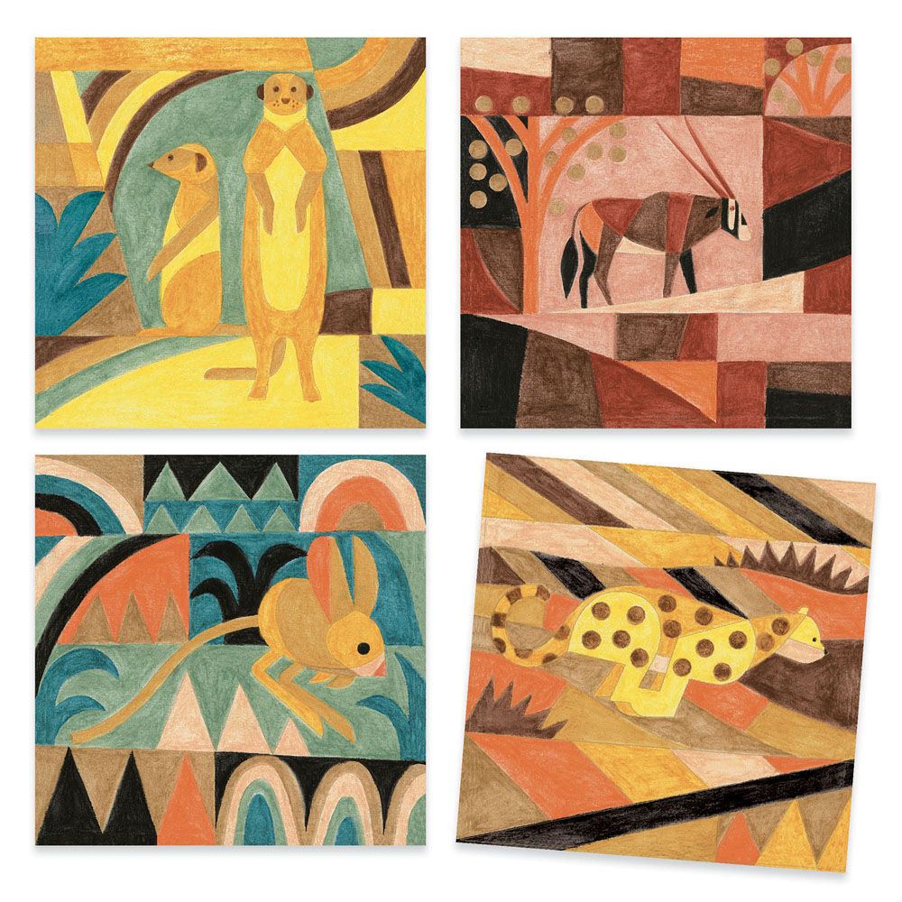 Художній комплект для малювання DJECO "Пустеля"  фото 6