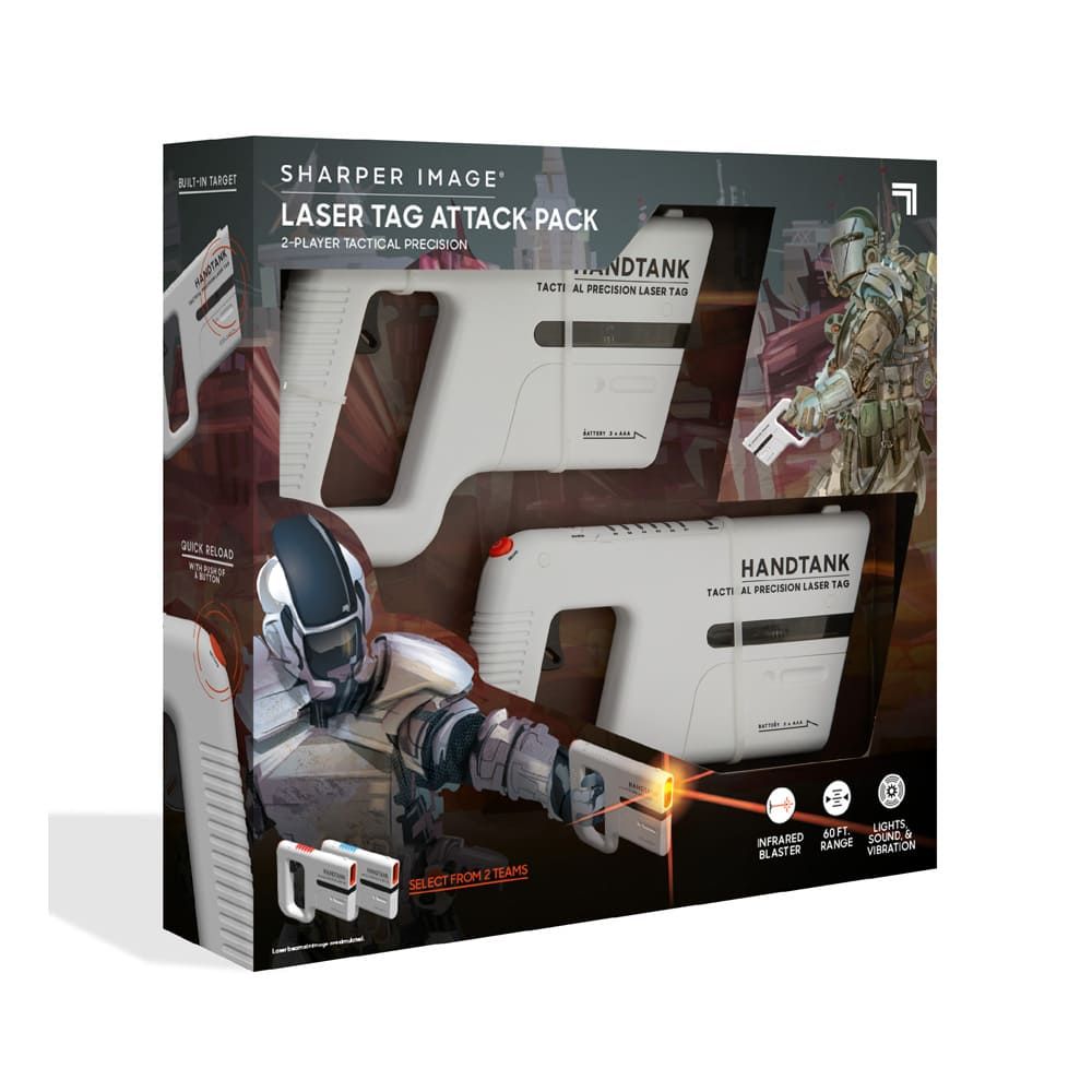 Ігровий набір для лазерних боїв "Sharper Image.  LASER TAG ATTACK PACK"  фото 6