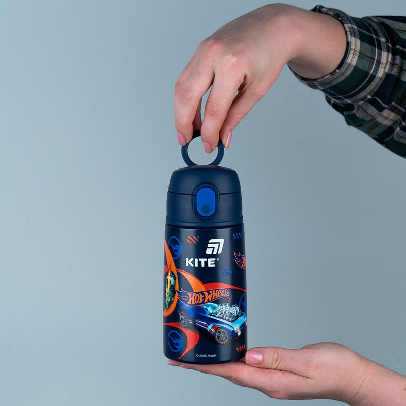 Термос з трубочкою 400мл, HW  фото 6