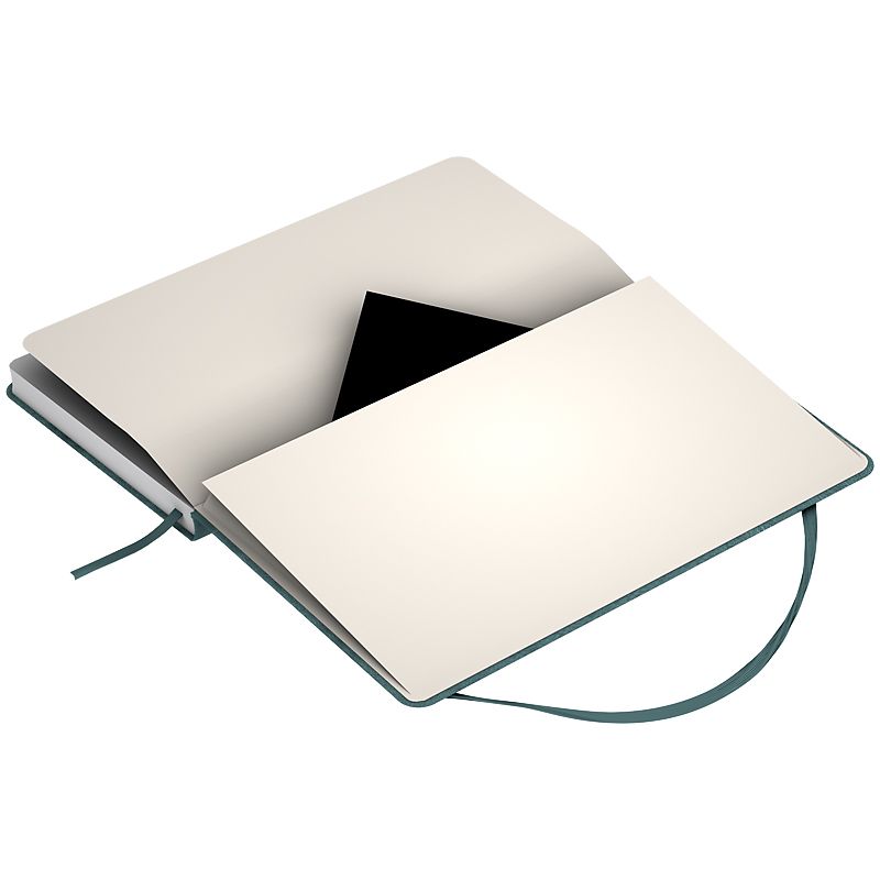 Книга записна Partner, 95*140, 96арк, кліт, лазурна  фото 6