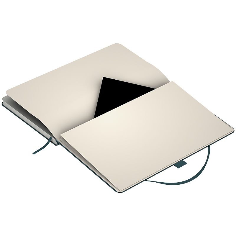 Книга записна Partner, 125*195, 96арк, кліт, лазурна  фото 6