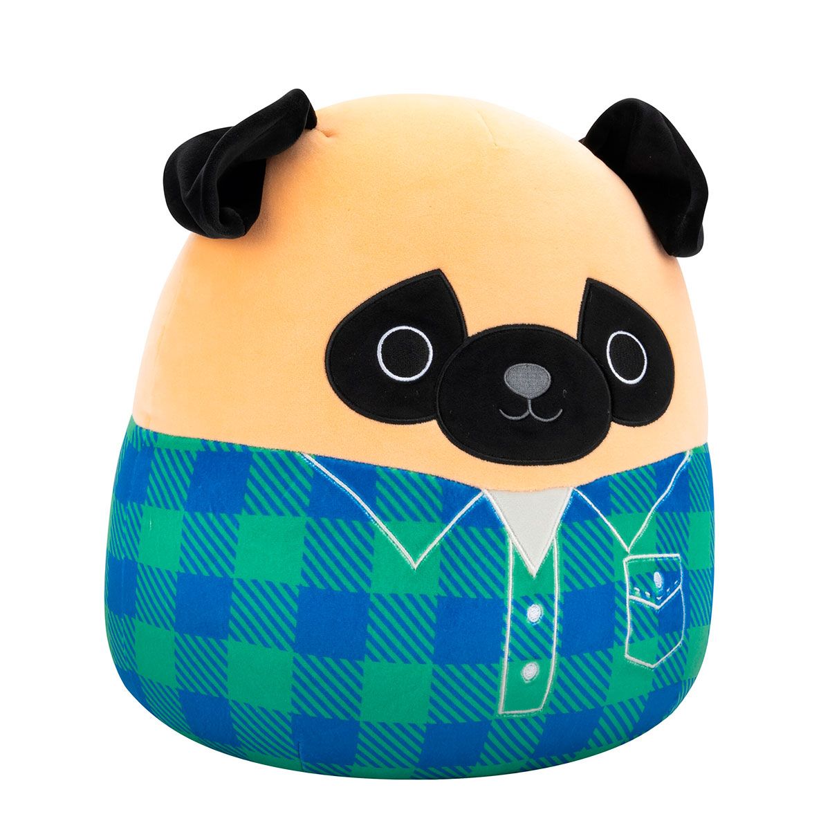 М'яка іграшка Squishmallows – Мопс Принц (30 cm)  фото 6