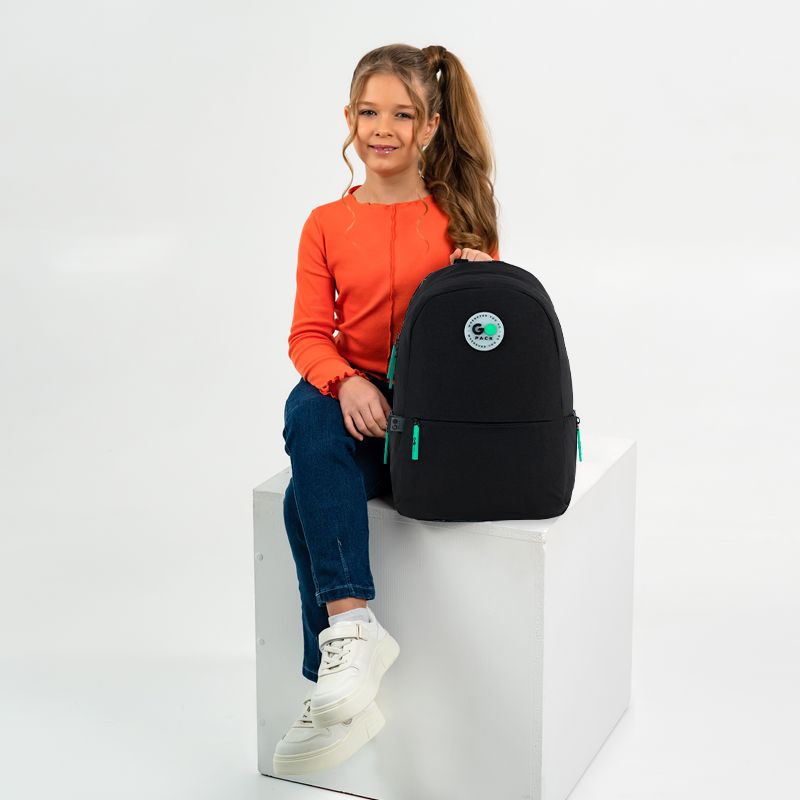 Рюкзак GoPack Education Teens 188M-4 чорний  фото 6