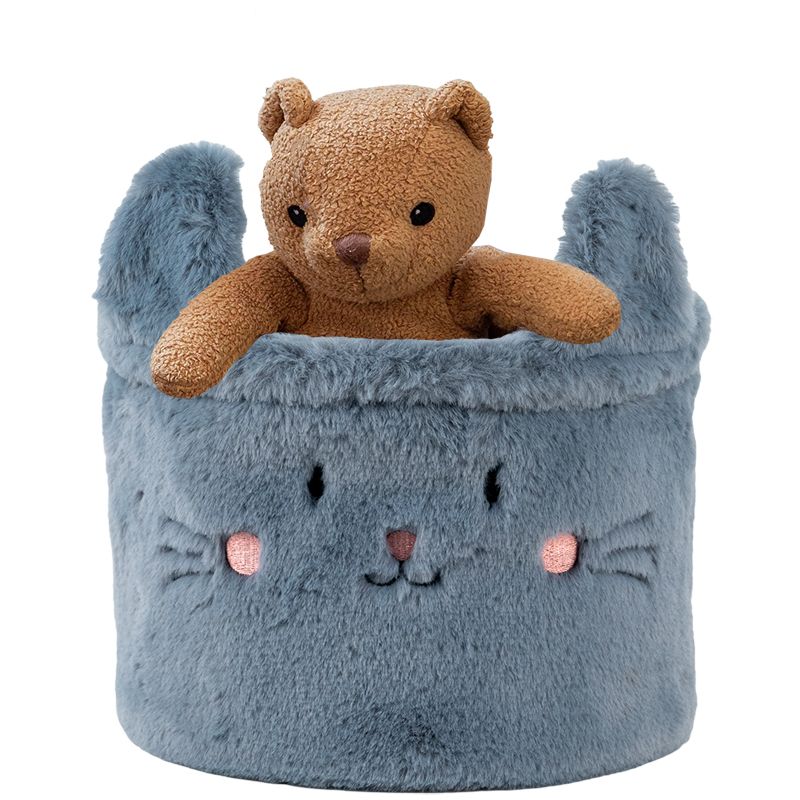 Кошик для зберігання 3100 Cute Cat 20х16 см, плюшевий  фото 6