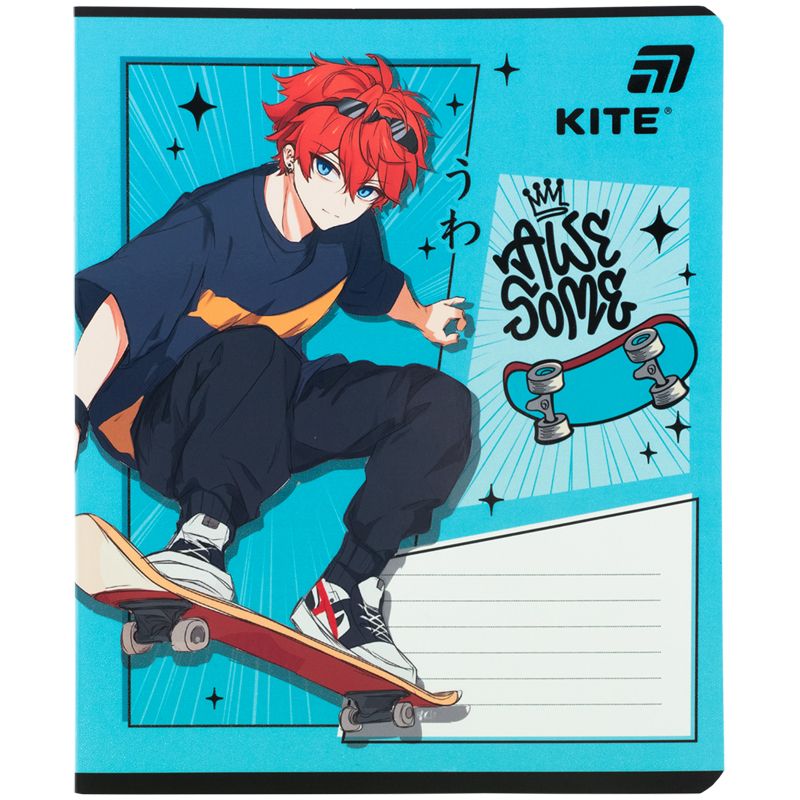 Тетрадь 18 л. , лин. , гибр.  лак + УФ лак, Kite  фото 6