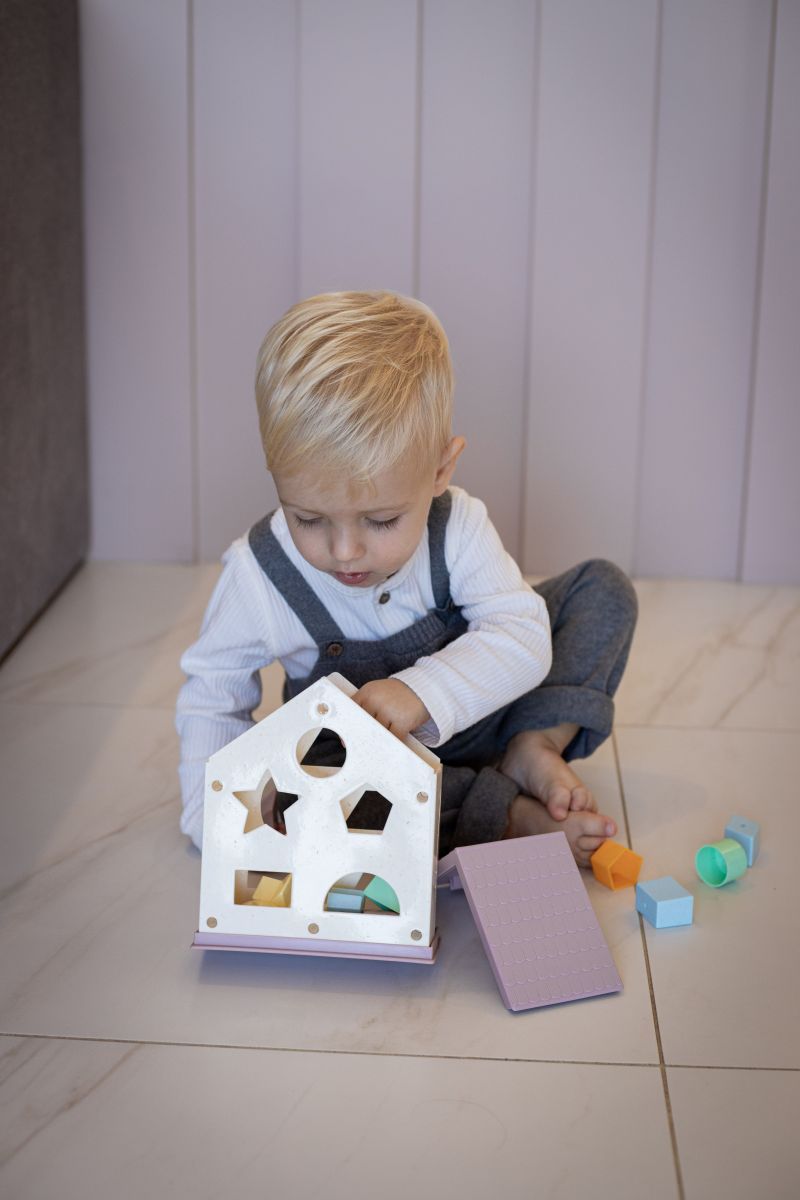 ECO Іграшка-сортер Магічний будинок, ELFIKI  фото 6