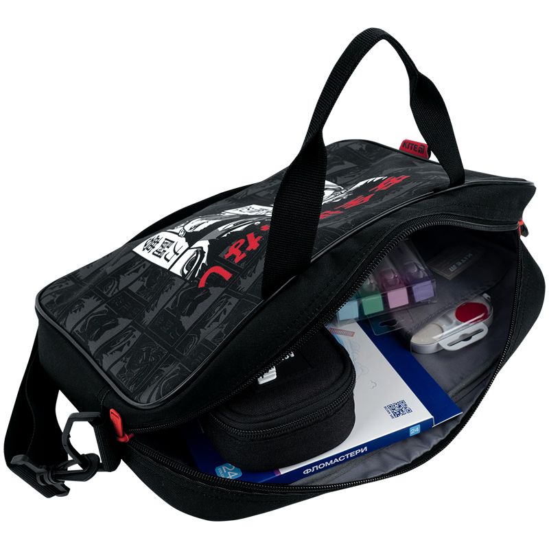 Шкільна текстильна сумка Kite A4, 1 від. , 589 Anime  фото 6