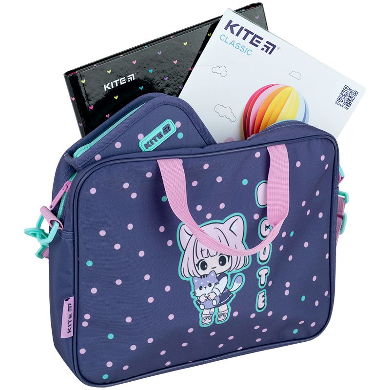 Шкільна текстильна сумка Kite A4, 1 від. , 589 Be Friends  фото 6