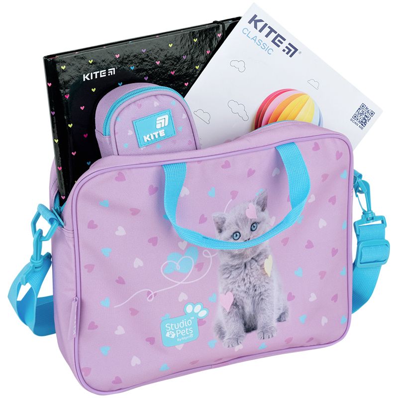 Шкільна текстильна сумка Kite A4, 1 від. , 589 SP  фото 6