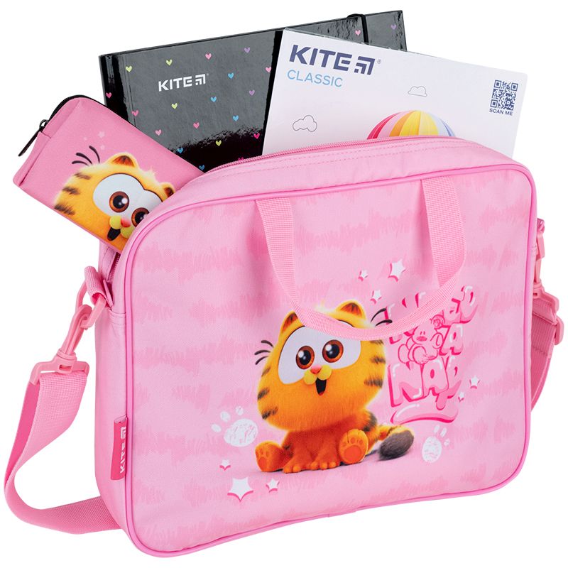 Шкільна текстильна сумка Kite A4, 1 від. , 589 GF  фото 6