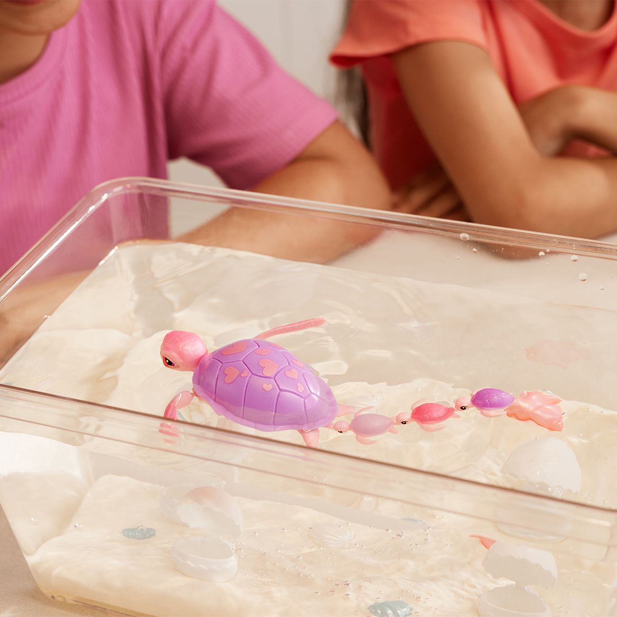 Интерактивный игровой набор Pets Alive – Мама черепаха с сюрпризом  фото 6