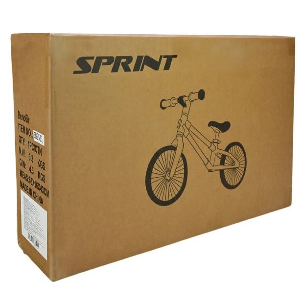 Велобіг сталевий, колеса 12 дюймів PU, зелений (у короб.  63*16*43 см)  фото 6