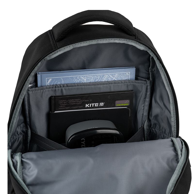 Рюкзак GoPack Education 183 чорний  фото 6