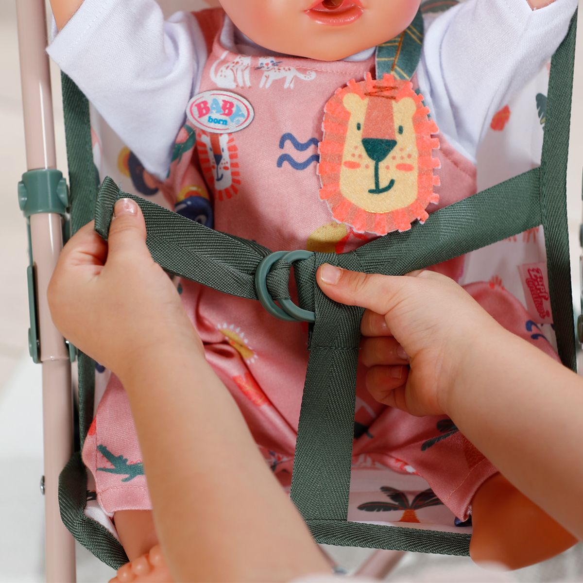 Візочок для ляльки BABY BORN - Тропіки  фото 6