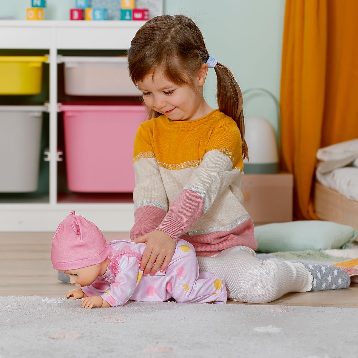 Интерактивная кукла Baby Born – Первые шаги Эмили (43 см)  фото 6