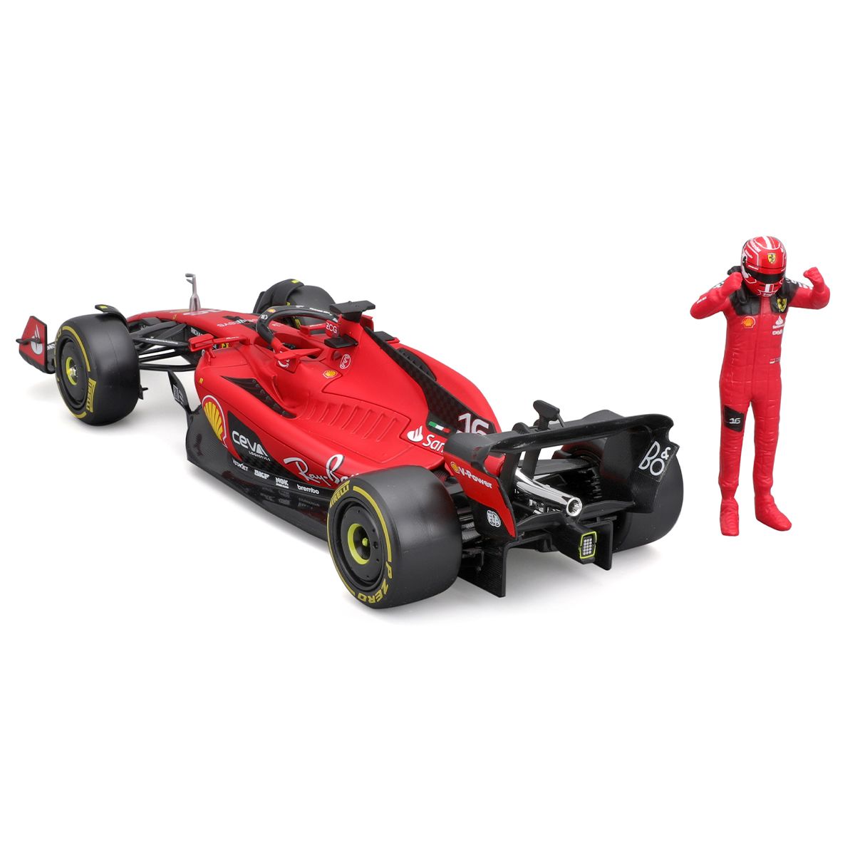Автомодель с фигуркой - Ferrari SF-23 (1:24)  фото 6