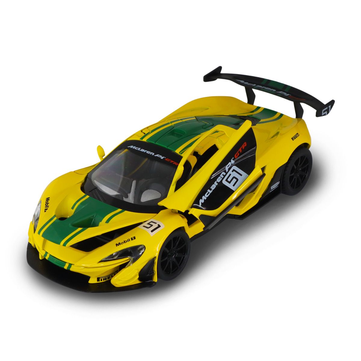 Автомодель - McLaren P1 (жовтий, 1:24)  фото 6