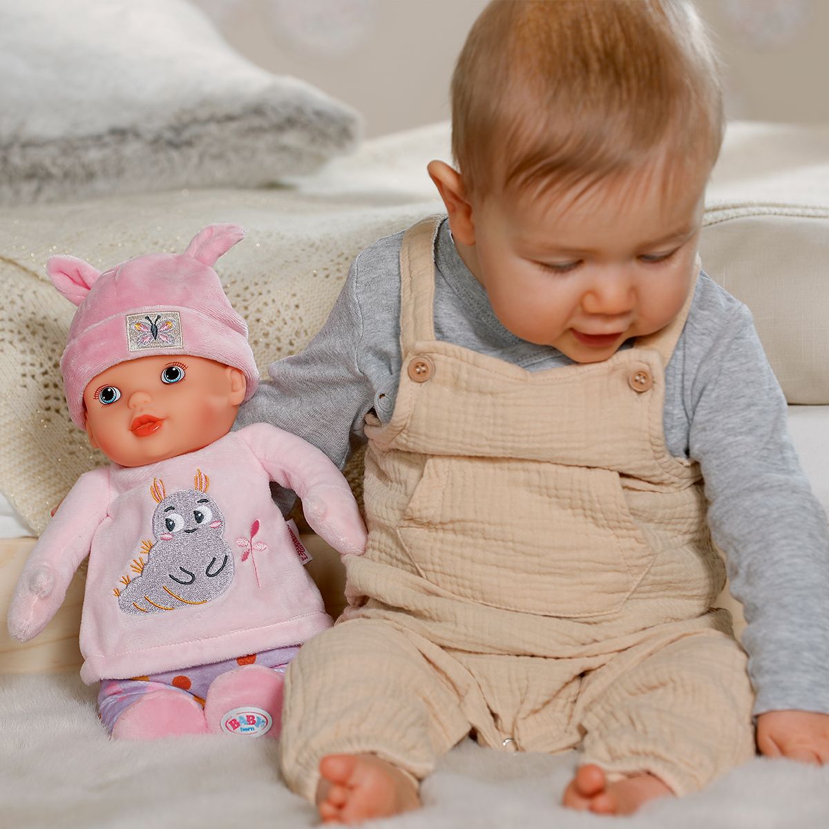 Кукла Baby Born серии For babies – Сладкая малышка (30 см, в розовом)  фото 6