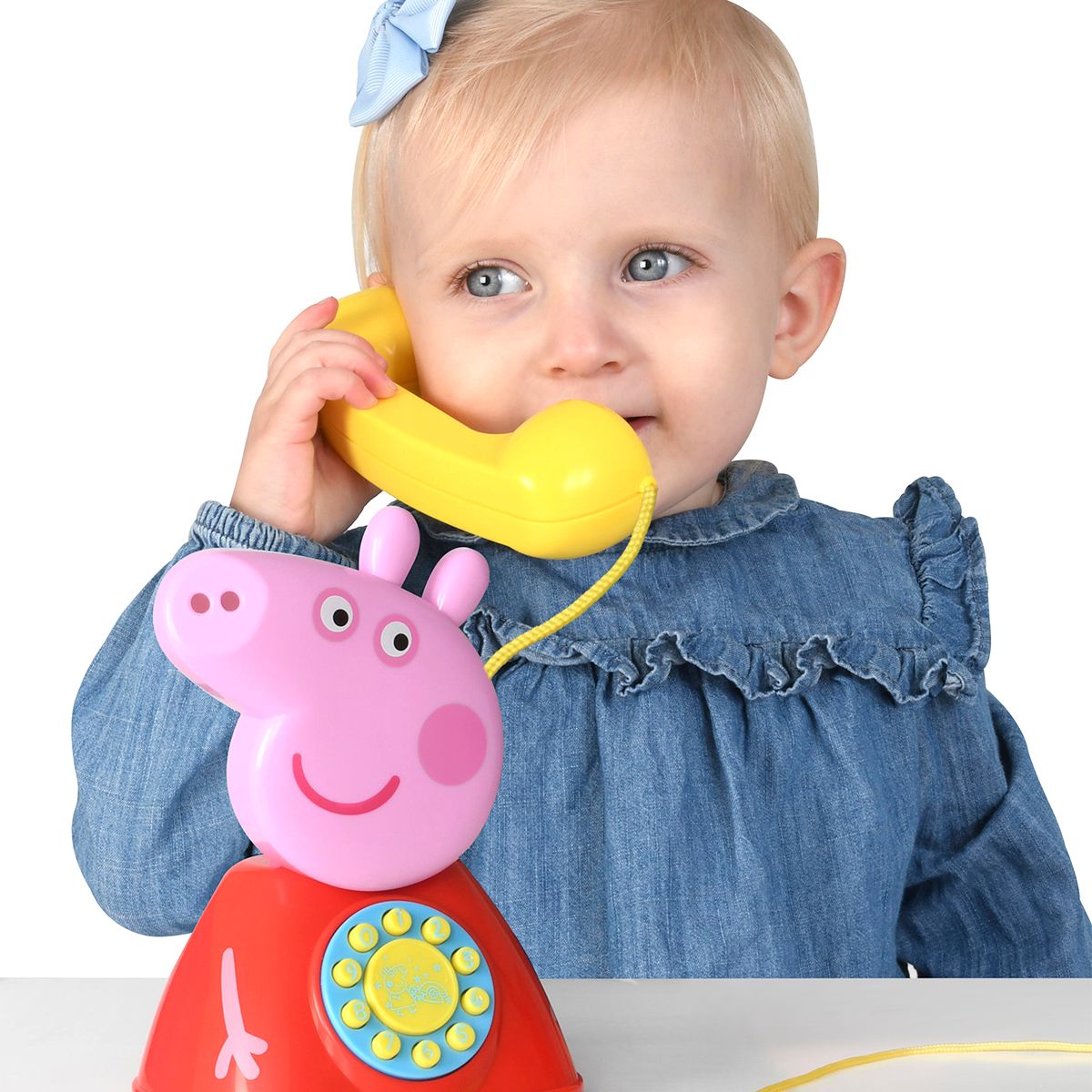 Игрушка-каталка на веревочке Peppa - Телефон Пеппы  фото 6