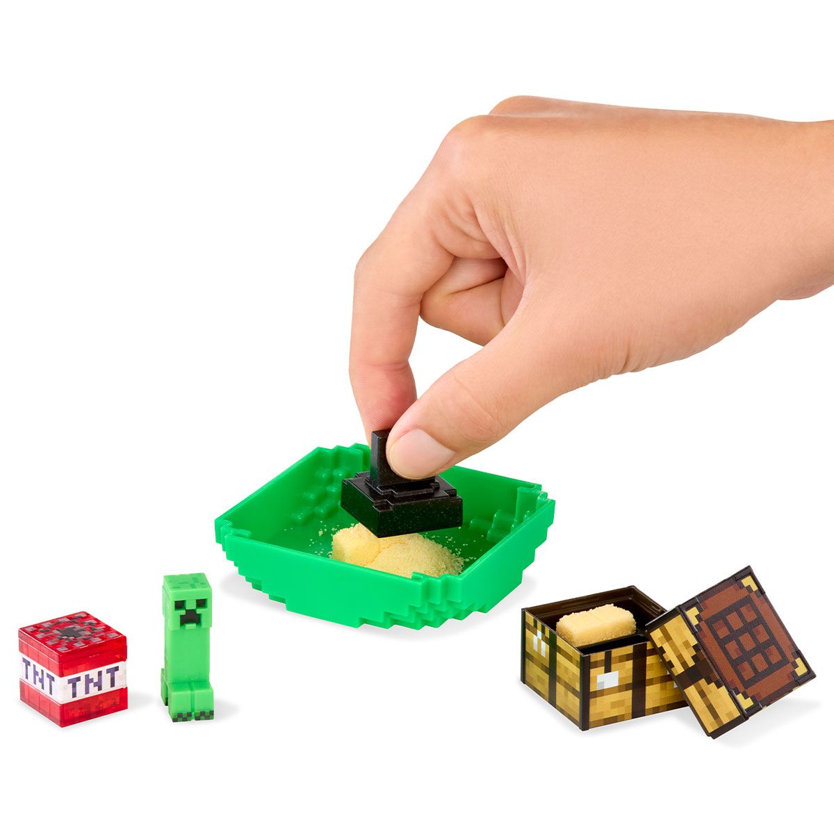 Игровой набор Miniverse серии Mini Minecraft - Создай пиксельное приключение  фото 6