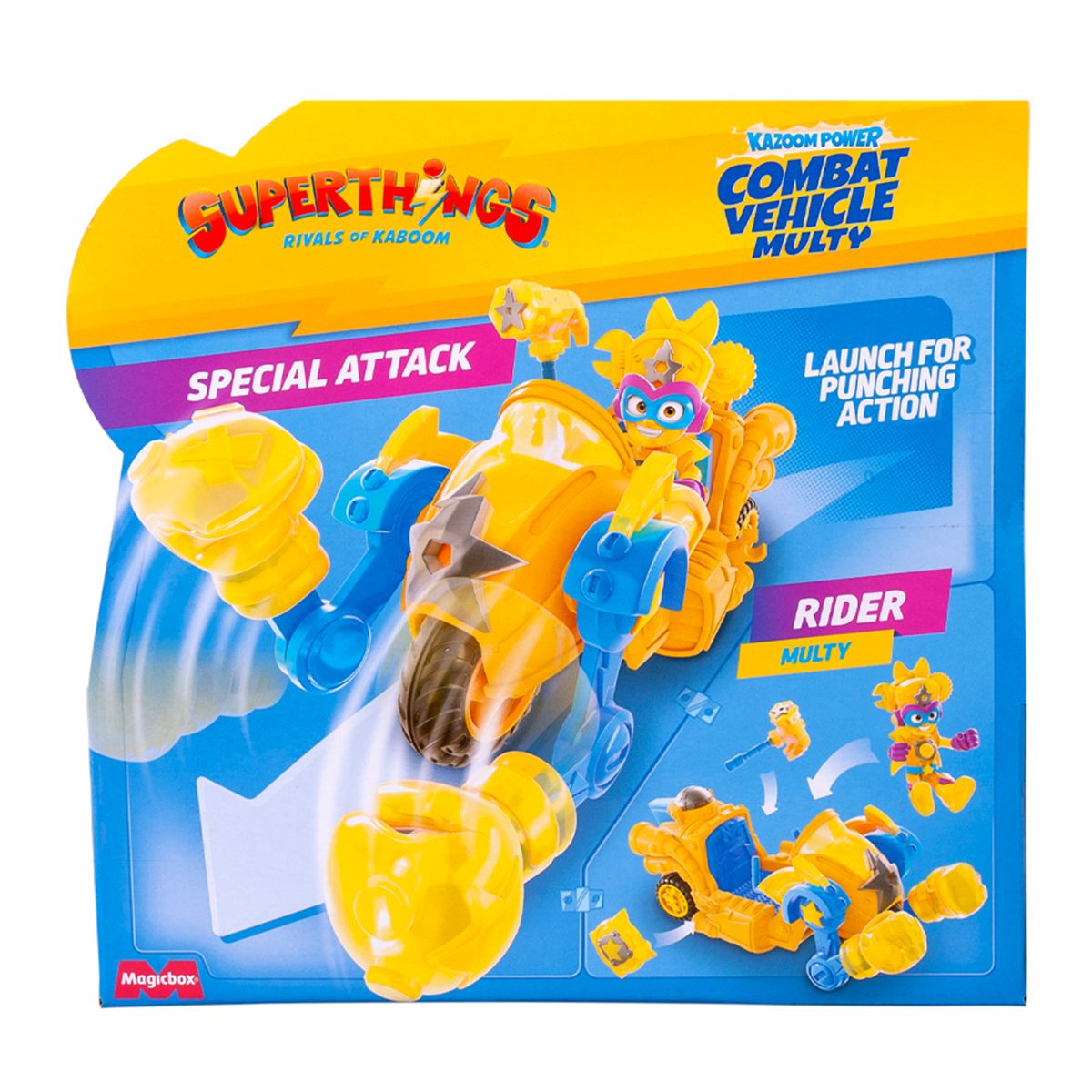 Игровой набор SuperThings серии Combat Vehicles - Мульти-машина  фото 6
