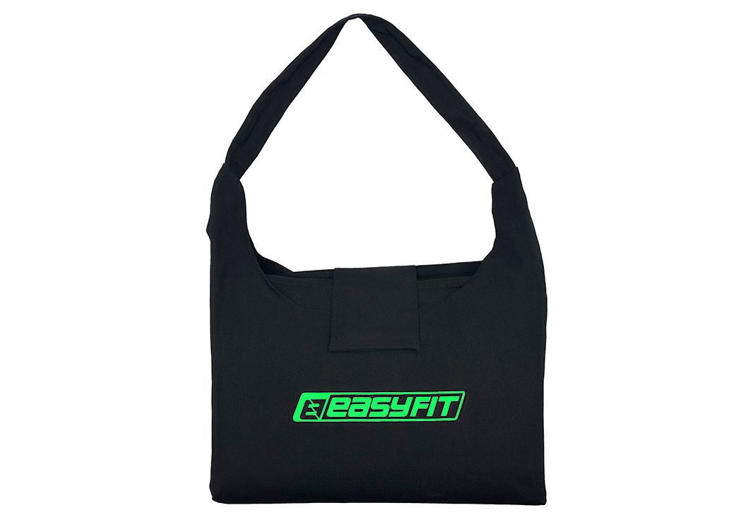 Массажный коврик EasyFit AcuRelax с иголками (аппликатор Кузнецова) черно-зеленый  фото 6
