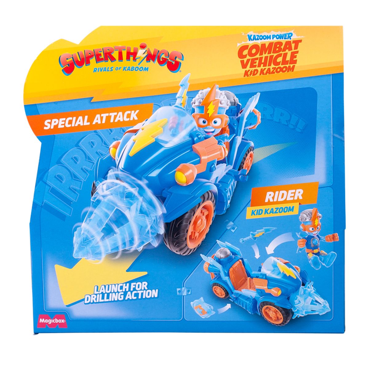 Игровой набор SuperThings серии Combat Vehicles - Кид Казум  фото 6