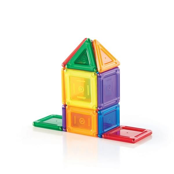 Магнітний конструктор Guidecraft PowerClix Solids, 24 деталі  фото 6