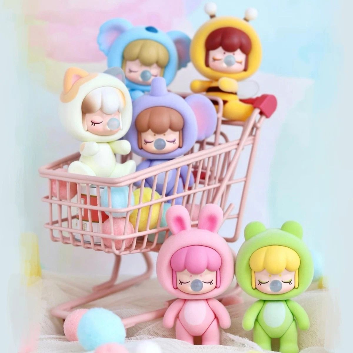Коллекционная фигурка POP TOP Rolife серии Baby Nanci - Пушистая вечеринка  фото 6